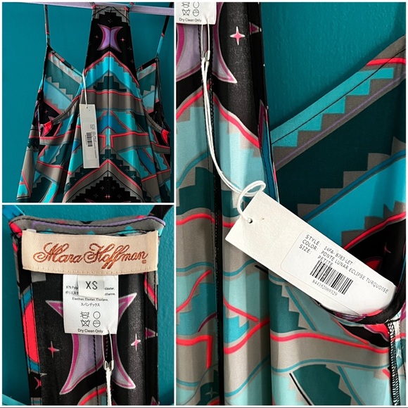 NEW! Mara Hoffman Lunar Eclipse Camisole Gown 🌙 - Picture 2 of 7